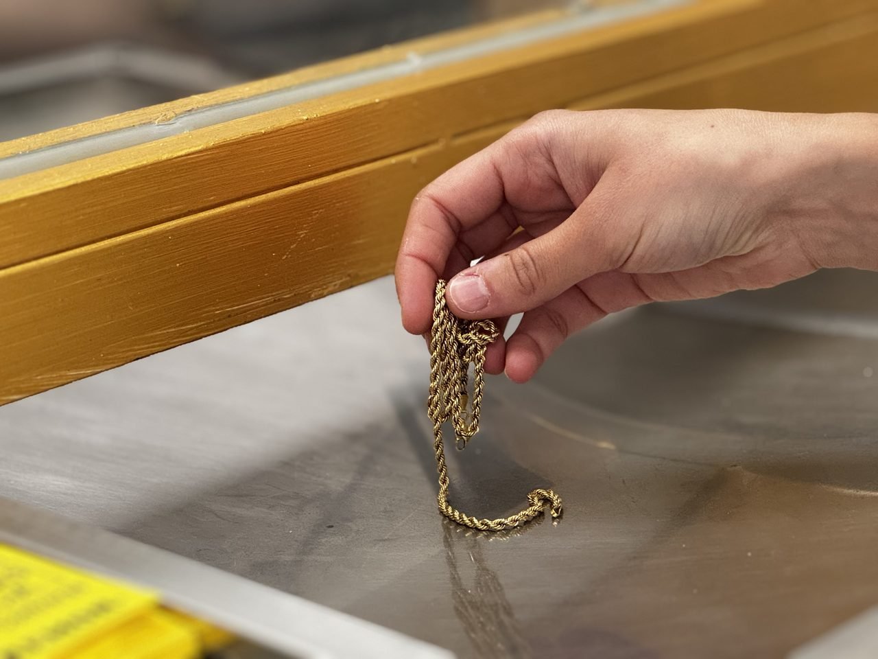 Tasación de oro gratis en Villarrobledo: valoración de una cadena de oro